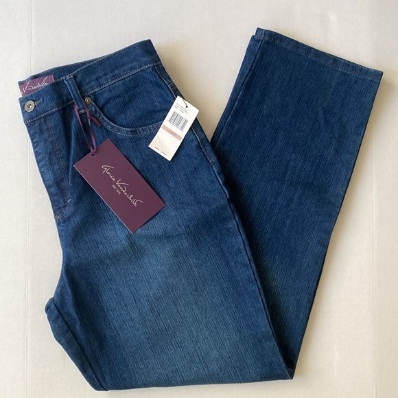 Gloria Vanderbilt Amanda Classic Fit Jeans Size 12 Short NWT Ultra Stretch - Picture 3 of 12